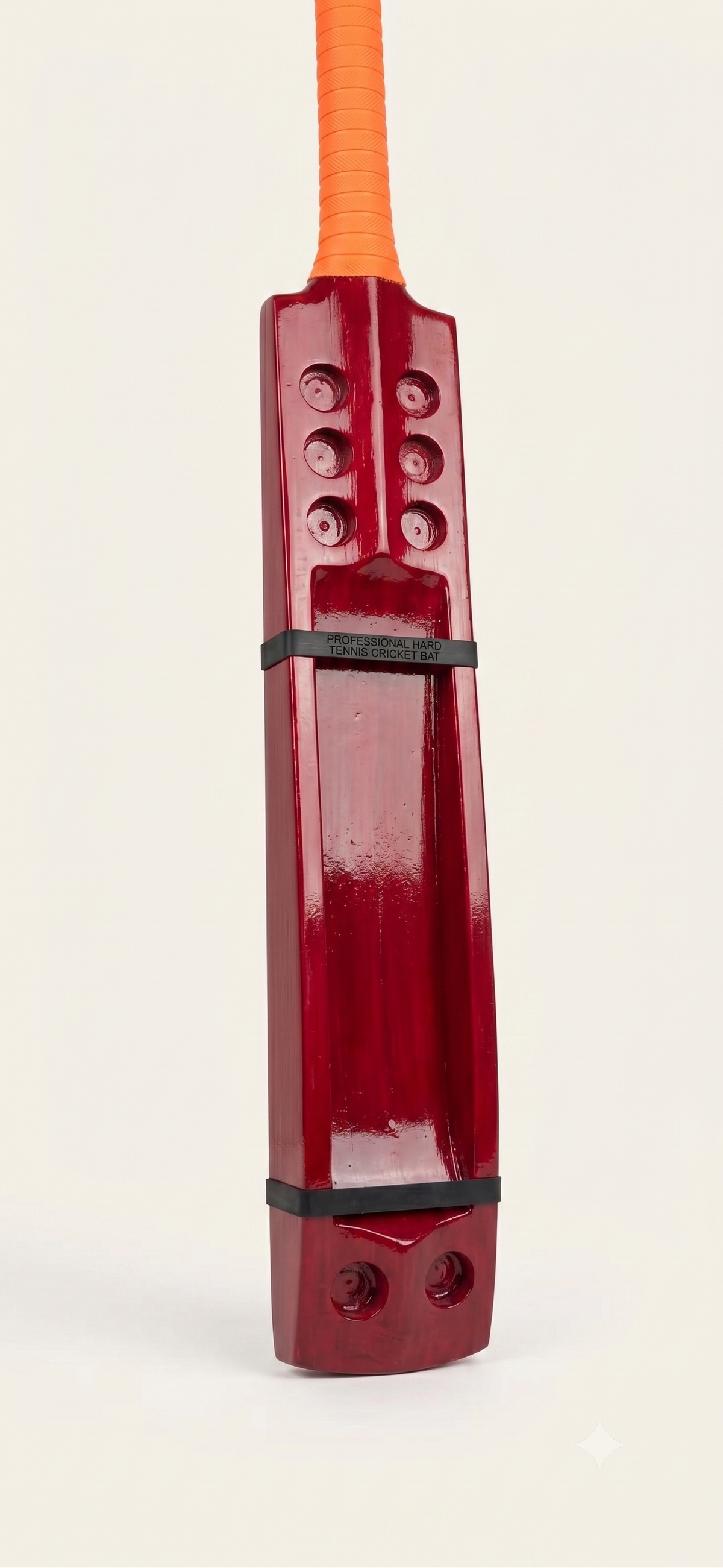 Hard Tennis Cricket Bat – Red