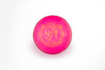 Pink Hand-Stitched Cricket Ball