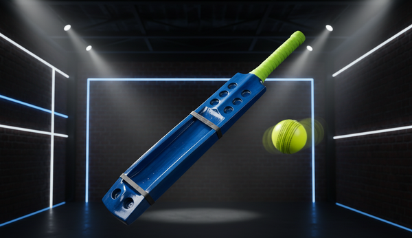 Hard Tennis Cricket Bat – Blue