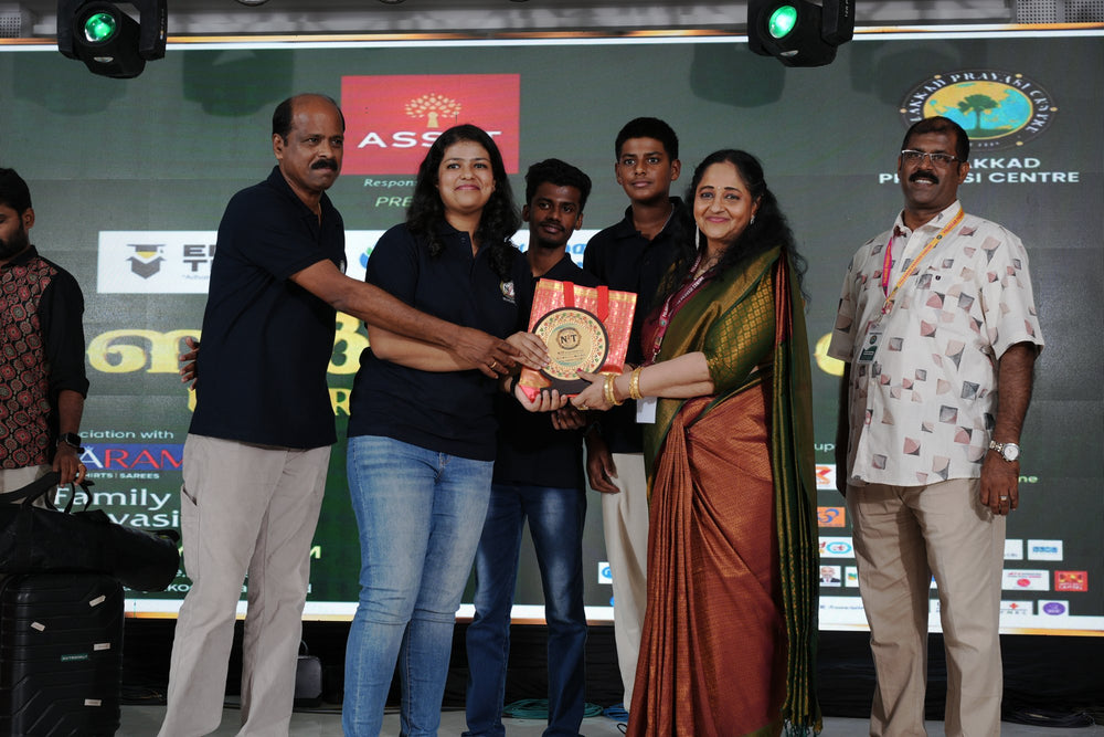 Felicitation on stage
