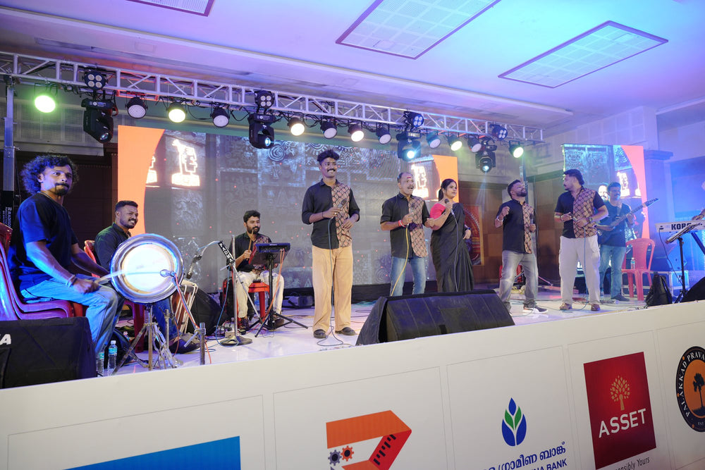 Live music through the evening