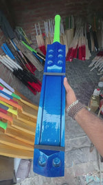 Hard Tennis Cricket Bat – Blue